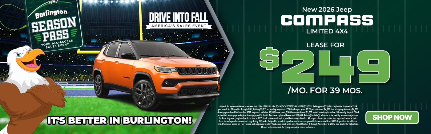 New 2026 Jeep Compass Limited