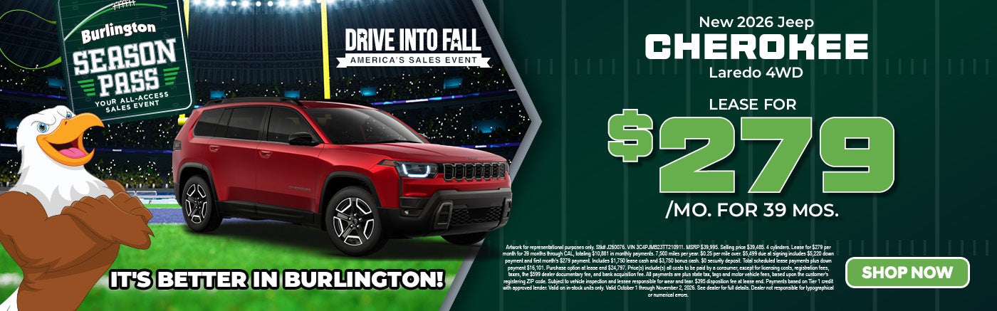 New 2026 Jeep Cherokee Laredo