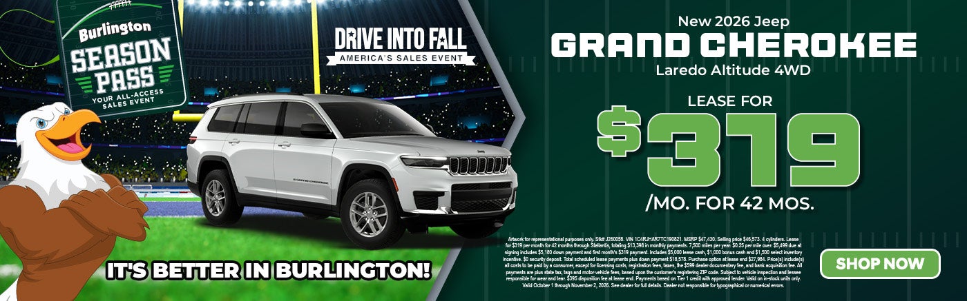 New 2026 Jeep Grand Cherokee Laredo Altitude
